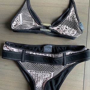 BECCA Mesh Bathing Suit Set